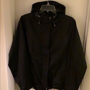 White Sierra Lightweight Rain shell. Size Large